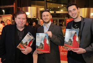 Blake Harrison Yoav Factor  Timothy Spall film festival march 23 2011 image 2 sm.jpg